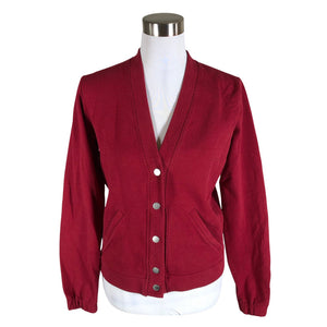 Unisex NOSH - Dressikangast jakk, suurus 36 - Veinipunane (1)