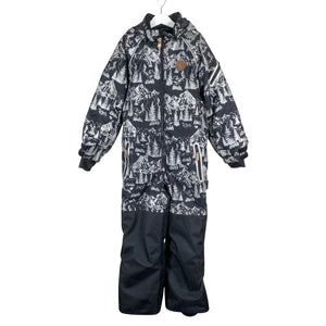 Unisex Jonathan - Talvekombinesoon, suurus 128 - 134 - Must (1)