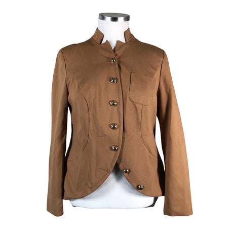 Unisex Muotikuu - Dressikangast jakk, suurus 44 - Pruun ()