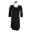 Unisex Taifun - Trikotaažist kleit, suurus 38 - Must ()