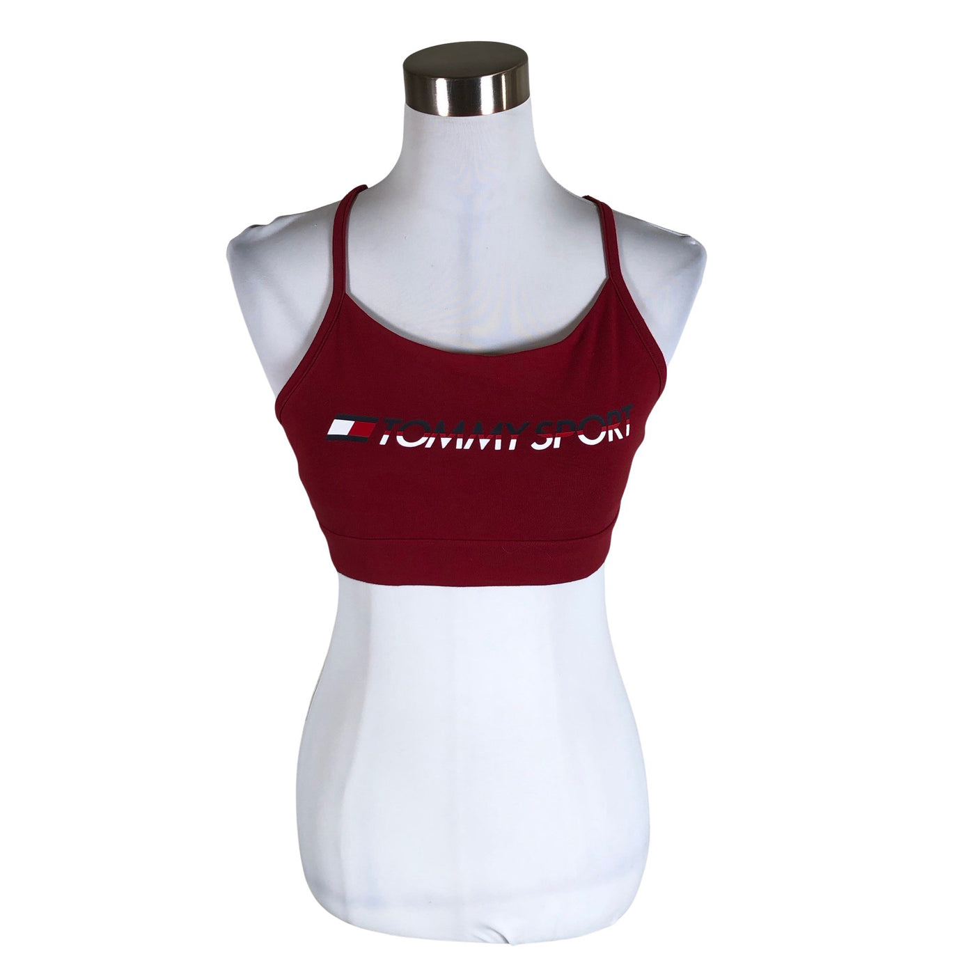 Unisex Tommy Hilfiger - Sporditopp, suurus 40 - Veinipunane (1)