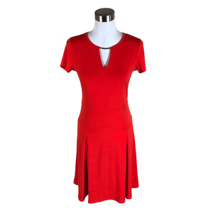 Unisex Anna Field - Trikotaažist kleit, suurus 38 - Punane (1)