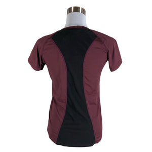 Unisex Energetics - Spordisärk, lühikesed käised, suurus 38 - Veinipunane (2)