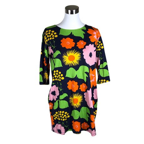 Unisex Marimekko - Trikotaažist kleit, suurus 38 - Sinine ()