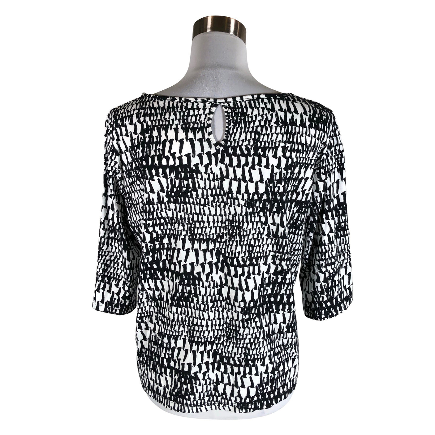 Unisex Nanso - Trikotaažist pluus, suurus 38 - Must (2)