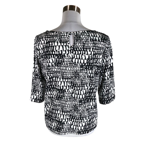 Unisex Nanso - Trikotaažist pluus, suurus 38 - Must (2)