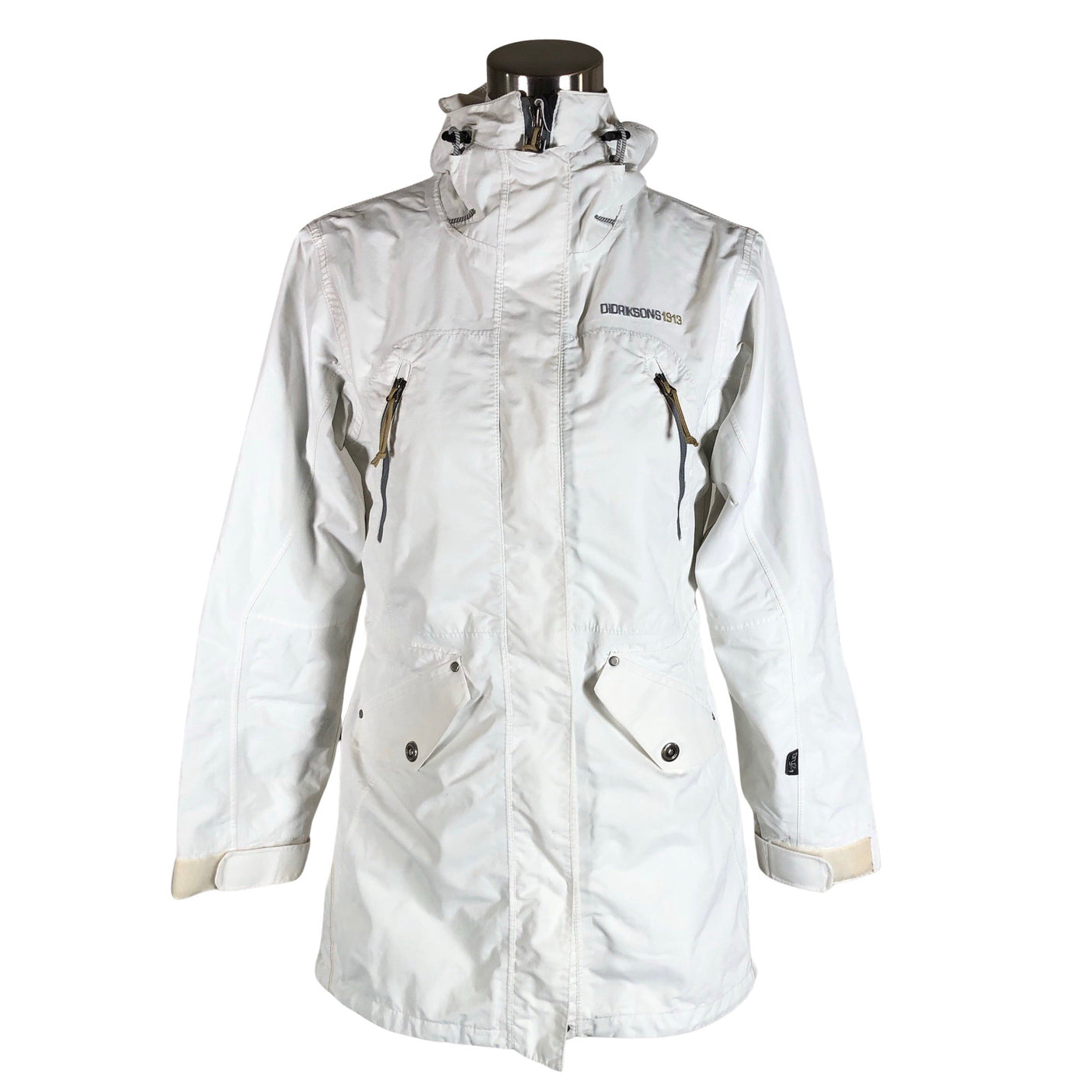 Unisex Didriksons - Jope, suurus 36 - Valge (1)