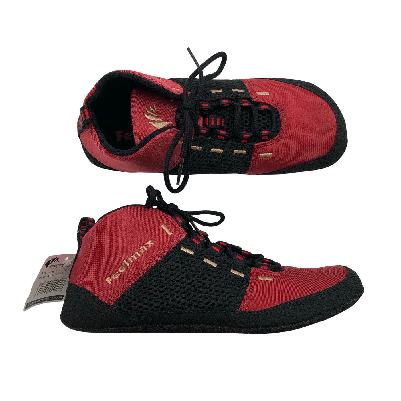 Unisex Feelmax - Tossud, suurus 35 - Punane (1)