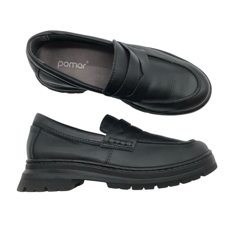 Unisex Pomar - Mokassiinid, suurus 37 - Must ()