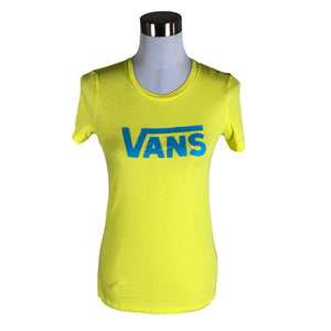 Unisex Vans - T-särk, suurus 38 - Kollane (1)