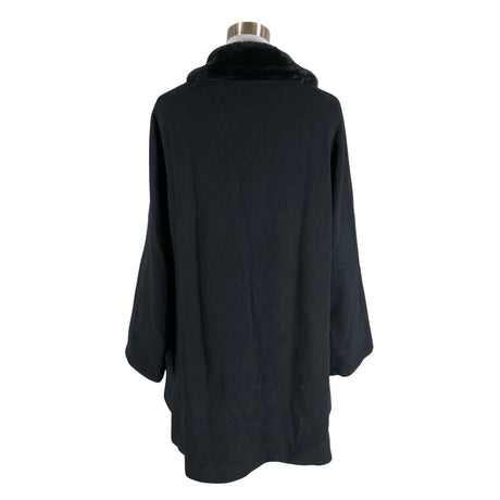 Unisex Aventura - Villane mantel, suurus 38 - Must (2)
