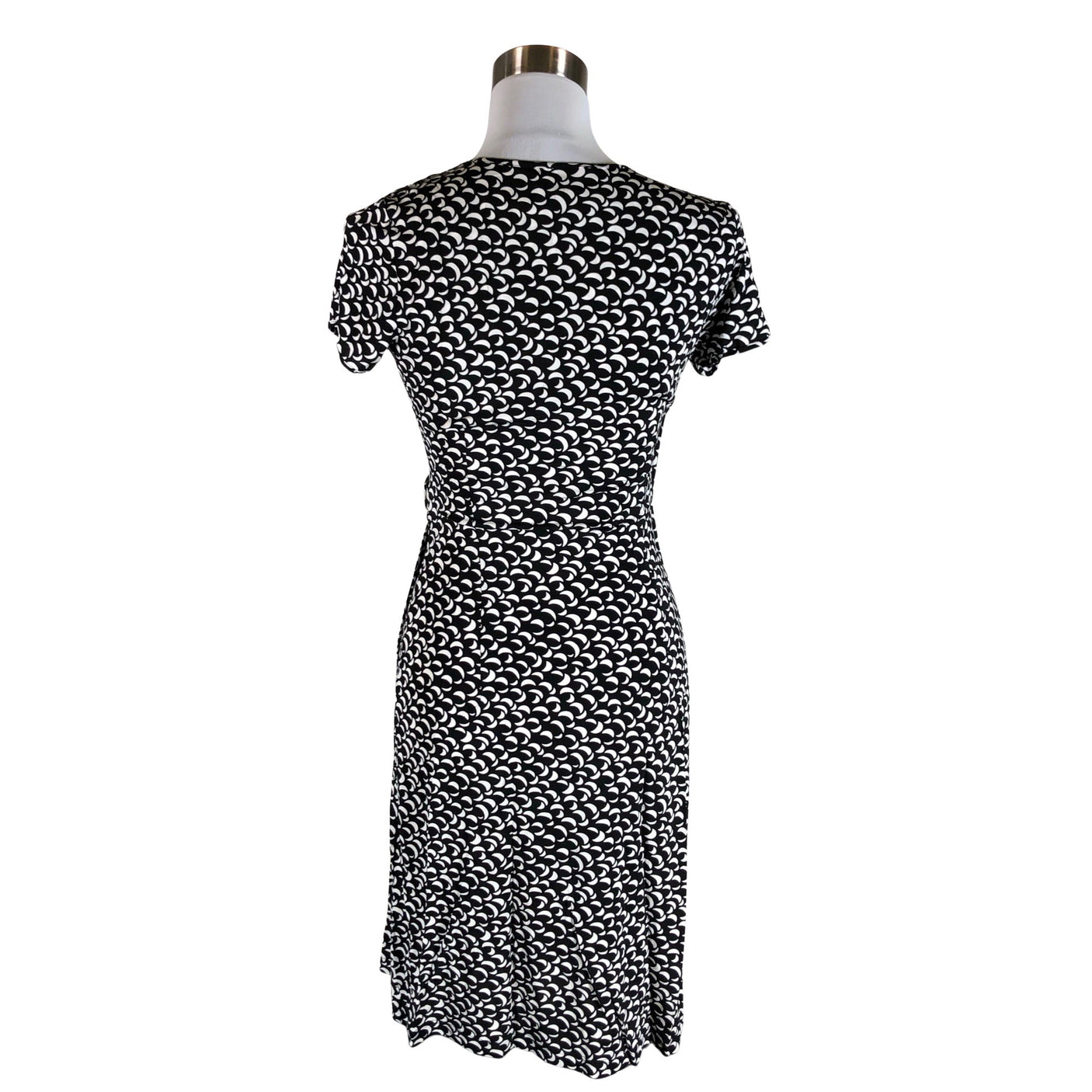 Unisex Andiata - Trikotaažist kleit, suurus 36 - Must (2)