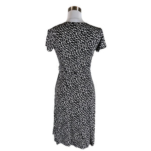Unisex Andiata - Trikotaažist kleit, suurus 36 - Must (2)