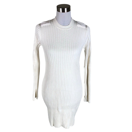 Unisex Reiss - Kootud kleit, suurus 36 - Looduslik valge ()