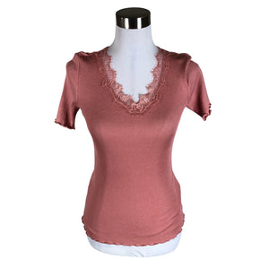 Unisex Saint Tropez - T-särk, suurus 38 - Heleroosa (1)