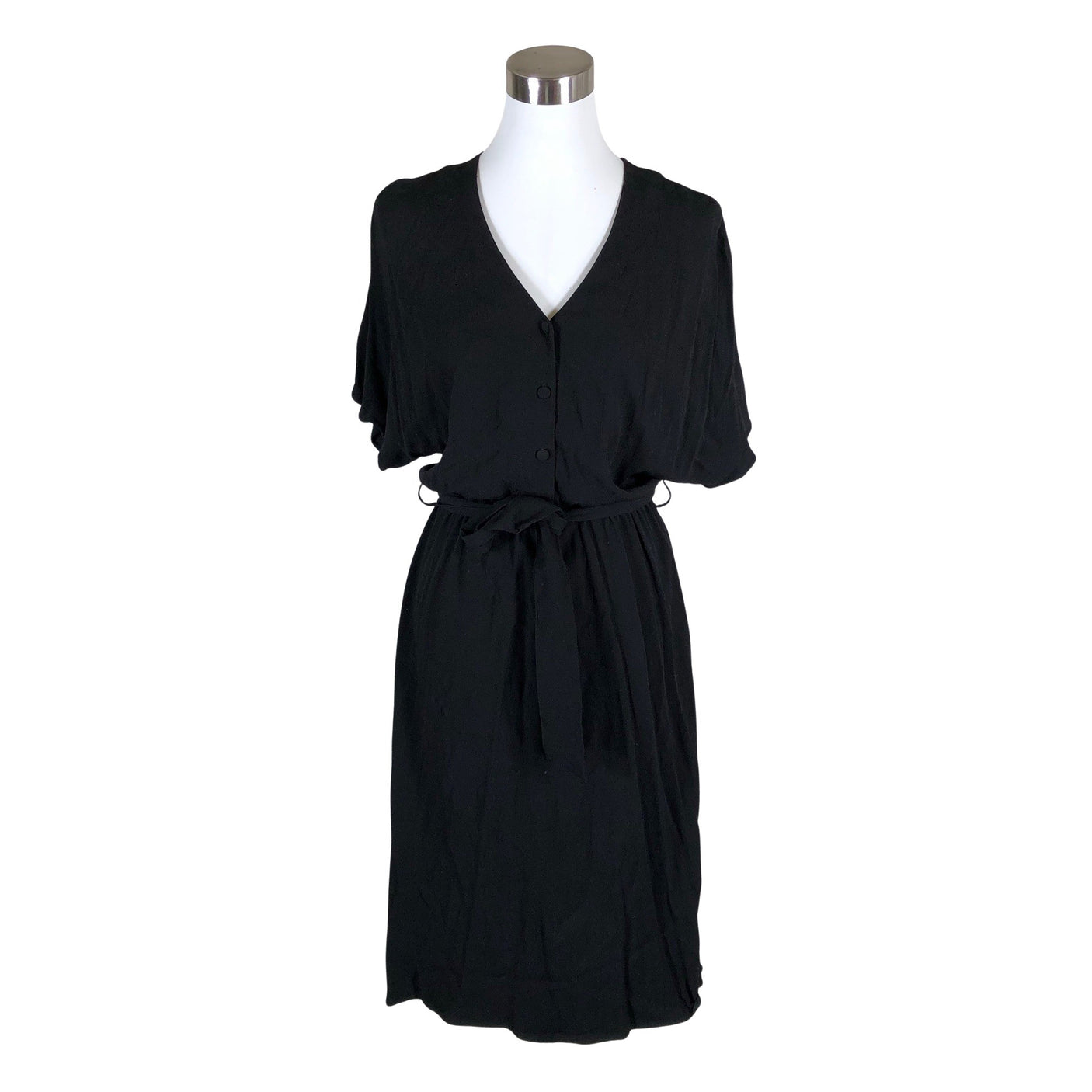 Unisex Selected - Õhuke kleit, suurus 38 - Must (1)
