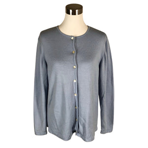Unisex Woolmark - Kardigan, suurus 38 - Helesinine (1)