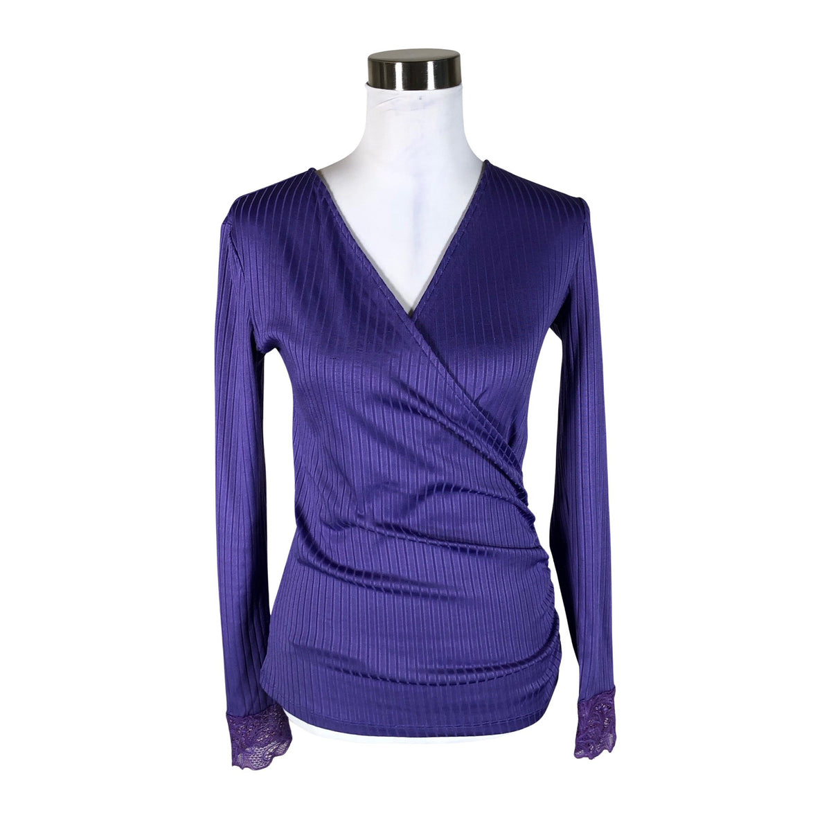 Unisex Y.A.S - Trikotaažist pluus, suurus 36 - Lilla (1)