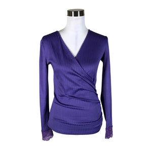 Unisex Y.A.S - Trikotaažist pluus, suurus 36 - Lilla (1)