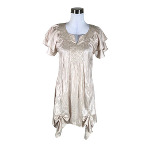 Unisex Ze-Ze - Õhuke kleit, suurus 40 - Beige (1)