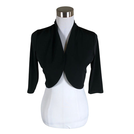 Unisex S.T.I - Trikotaažist boolero, suurus 38 - Must ()