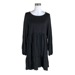 Unisex Melli - Trikotaažist kleit, suurus 40 - Must (1)