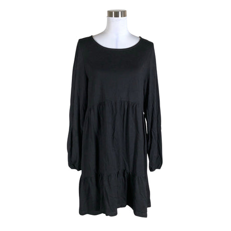 Unisex Melli - Trikotaažist kleit, suurus 40 - Must ()