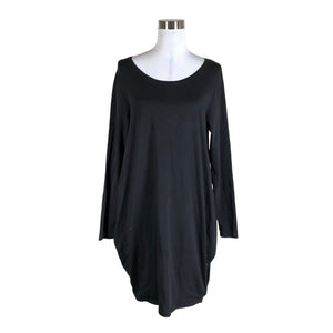 Unisex Versonpuoti - Trikotaažist kleit, suurus 40 - Must (1)