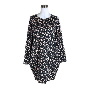 Unisex Versonpuoti - Trikotaažist kleit, suurus 40 - Must (1)