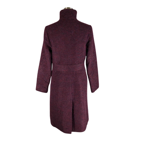 Unisex Ril's - Villane mantel, suurus 38 - Veinipunane (2)