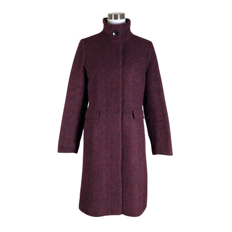 Unisex Ril's - Villane mantel, suurus 38 - Veinipunane ()