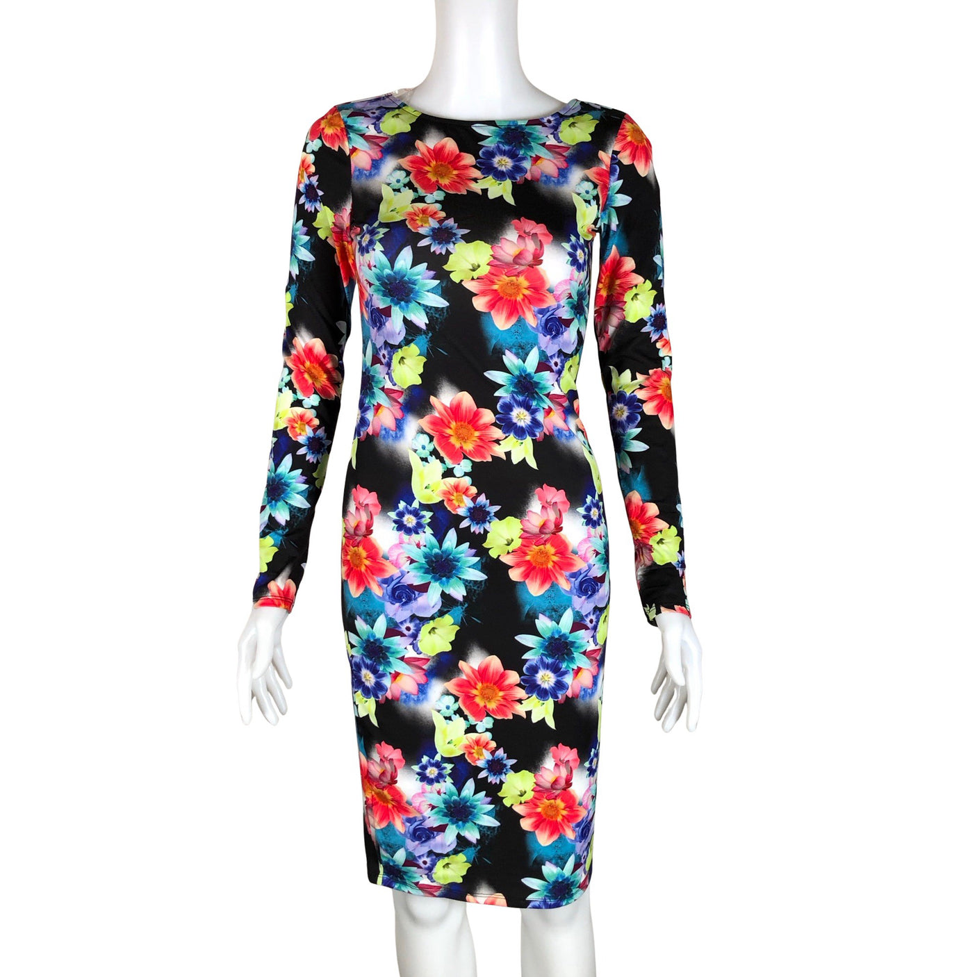 Unisex Lipsy - Trikotaažist kleit, suurus 34 - Punane (1)