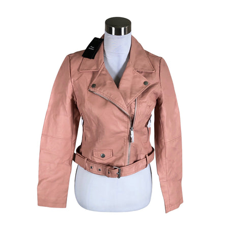 Unisex New Look - Nahktagi, suurus 36 - Heleroosa ()