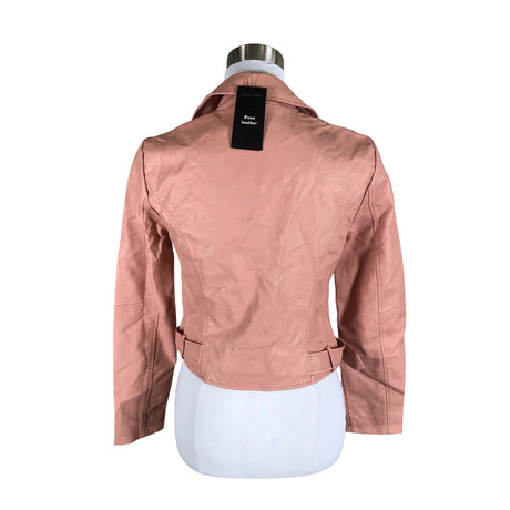 Unisex New Look - Nahktagi, suurus 36 - Heleroosa (2)