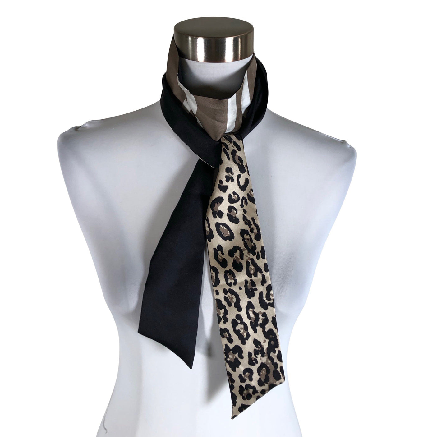 Unisex Ril's - Õhuke sall, suurus Mini - Must (1)