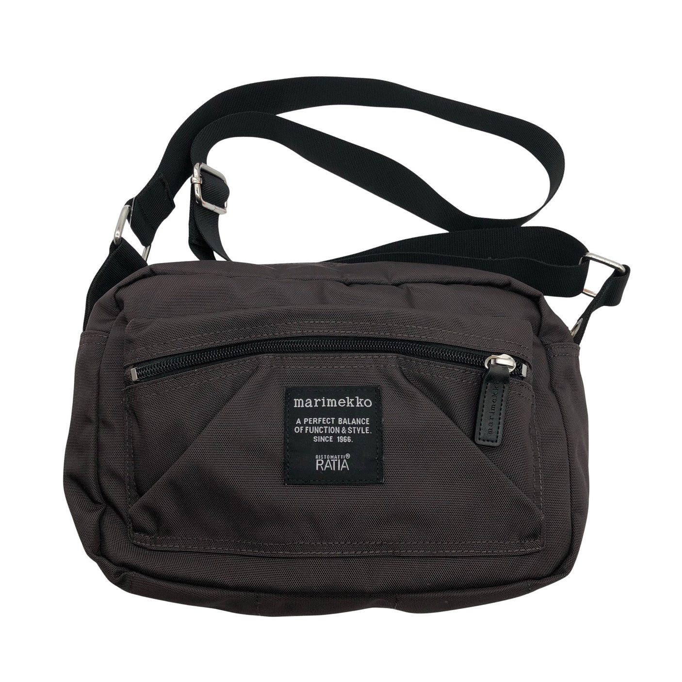Unisex Marimekko - Õlakott, suurus Midi - Pruun (1)