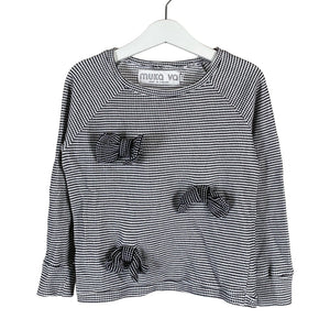 Unisex MUKA VA - Trikotaažist pluus, suurus 116 - 122 - Must (1)