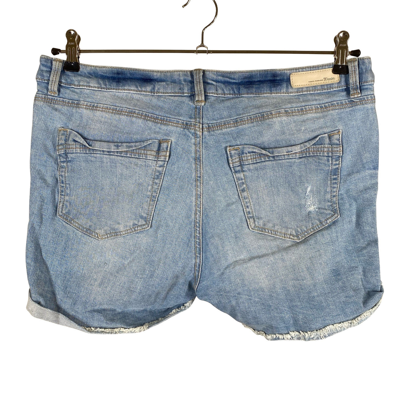 Unisex Tom Tailor - Teksast lühikesed püksid, suurus 40 - Helesinine (2)