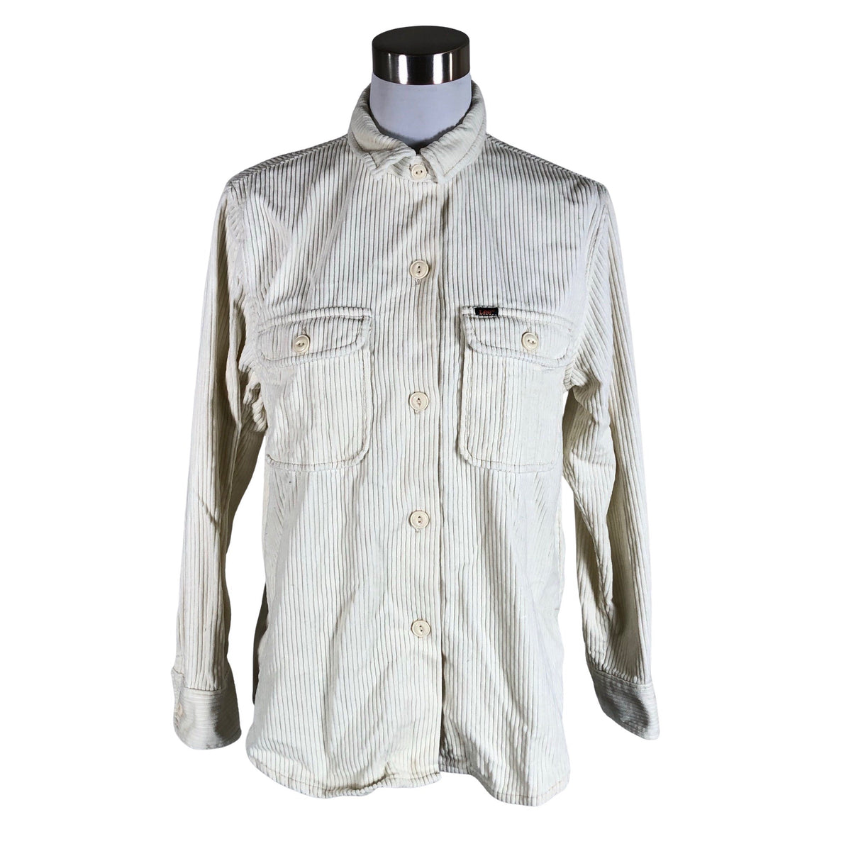 Unisex Lee - Flanellsärk, suurus 38 - Looduslik valge (1)