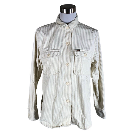 Unisex Lee - Flanellsärk, suurus 38 - Looduslik valge ()