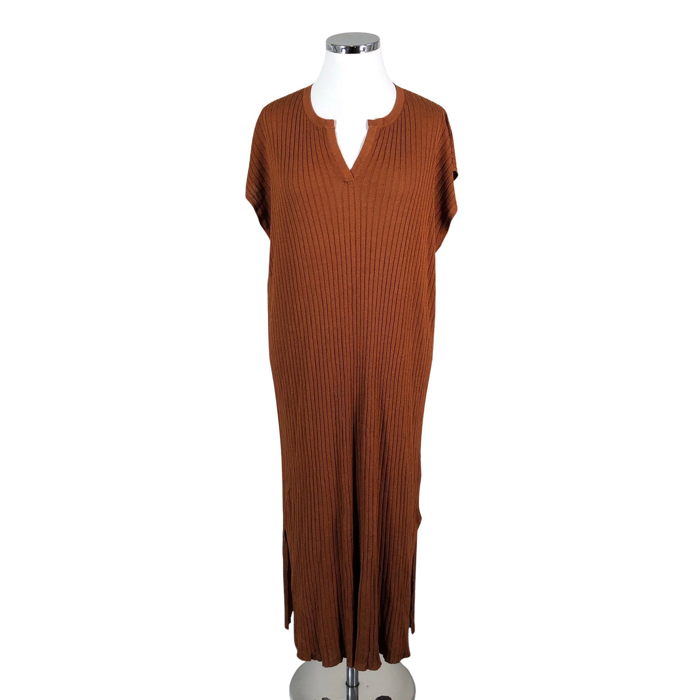 Unisex Voglia - Kootud kleit, suurus 44 - Pruun (1)