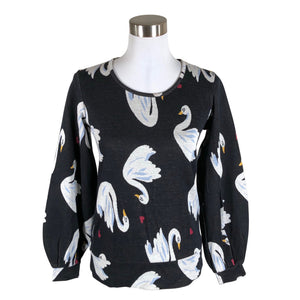Unisex NOSH - Trikotaažist pluus, suurus 34 - Must (1)