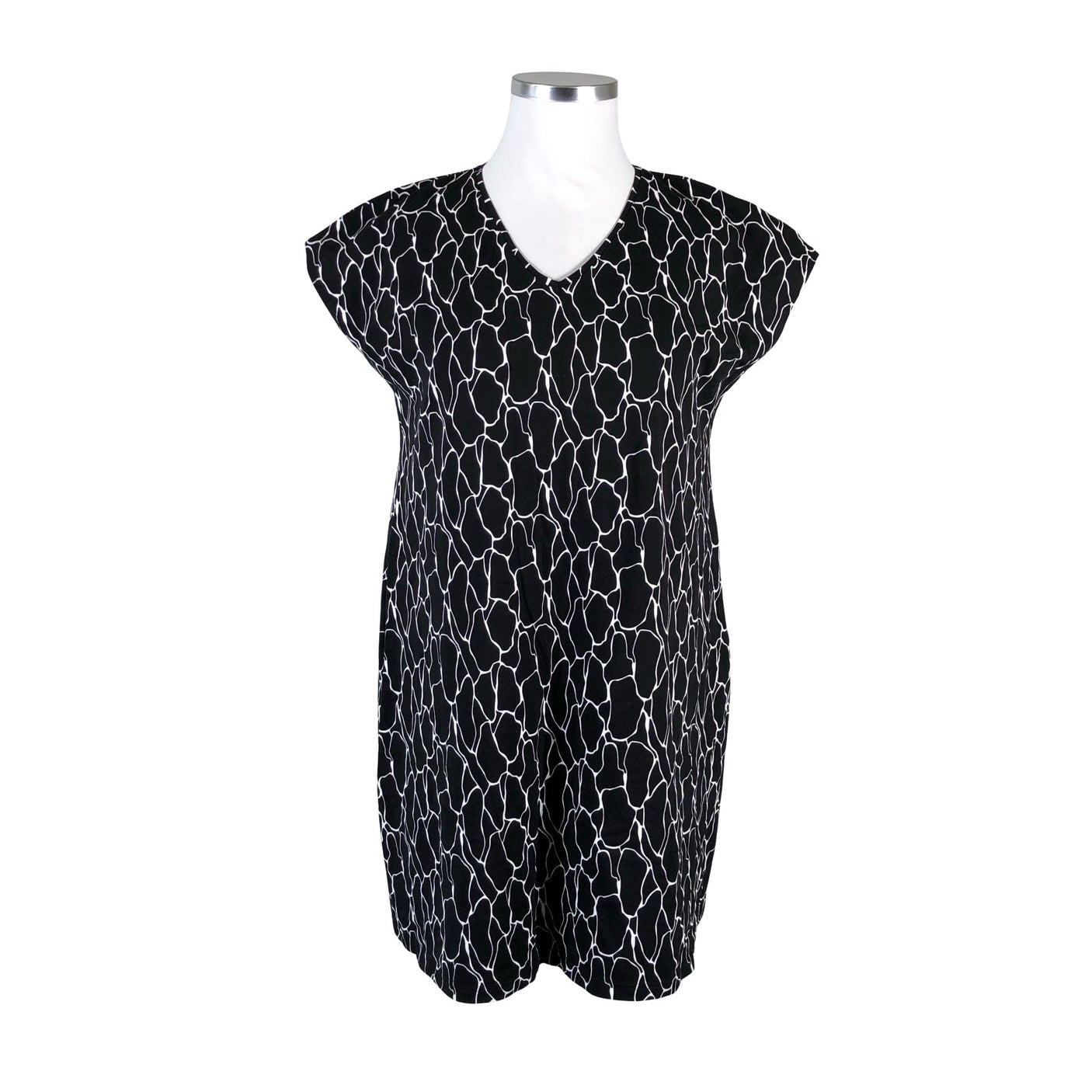 Unisex Nanso - Trikotaažist kleit, suurus 42 - Must (1)