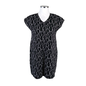 Unisex Nanso - Trikotaažist kleit, suurus 42 - Must (1)
