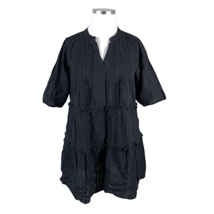 Unisex Zizzi - Mitteveniv tuunika, suurus 44 - Must (1)