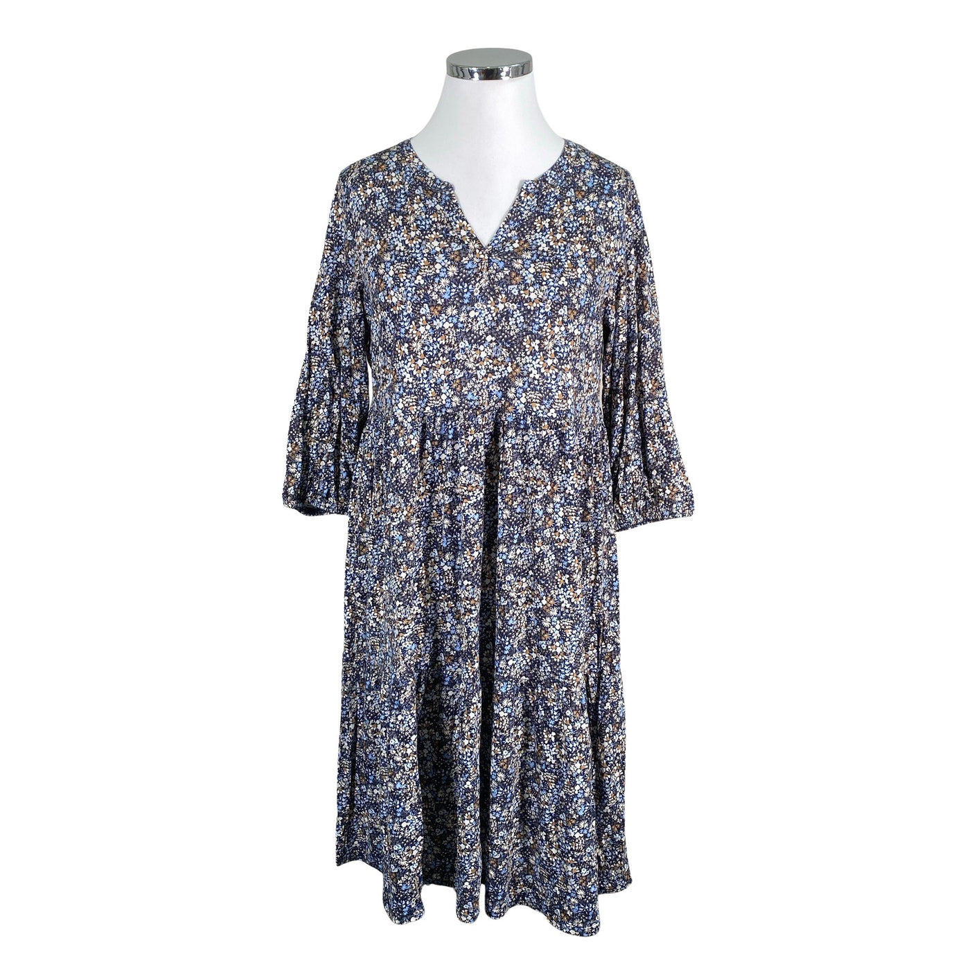 Unisex Soyaconcept - Trikotaažist kleit, suurus 42 - Sinine (1)