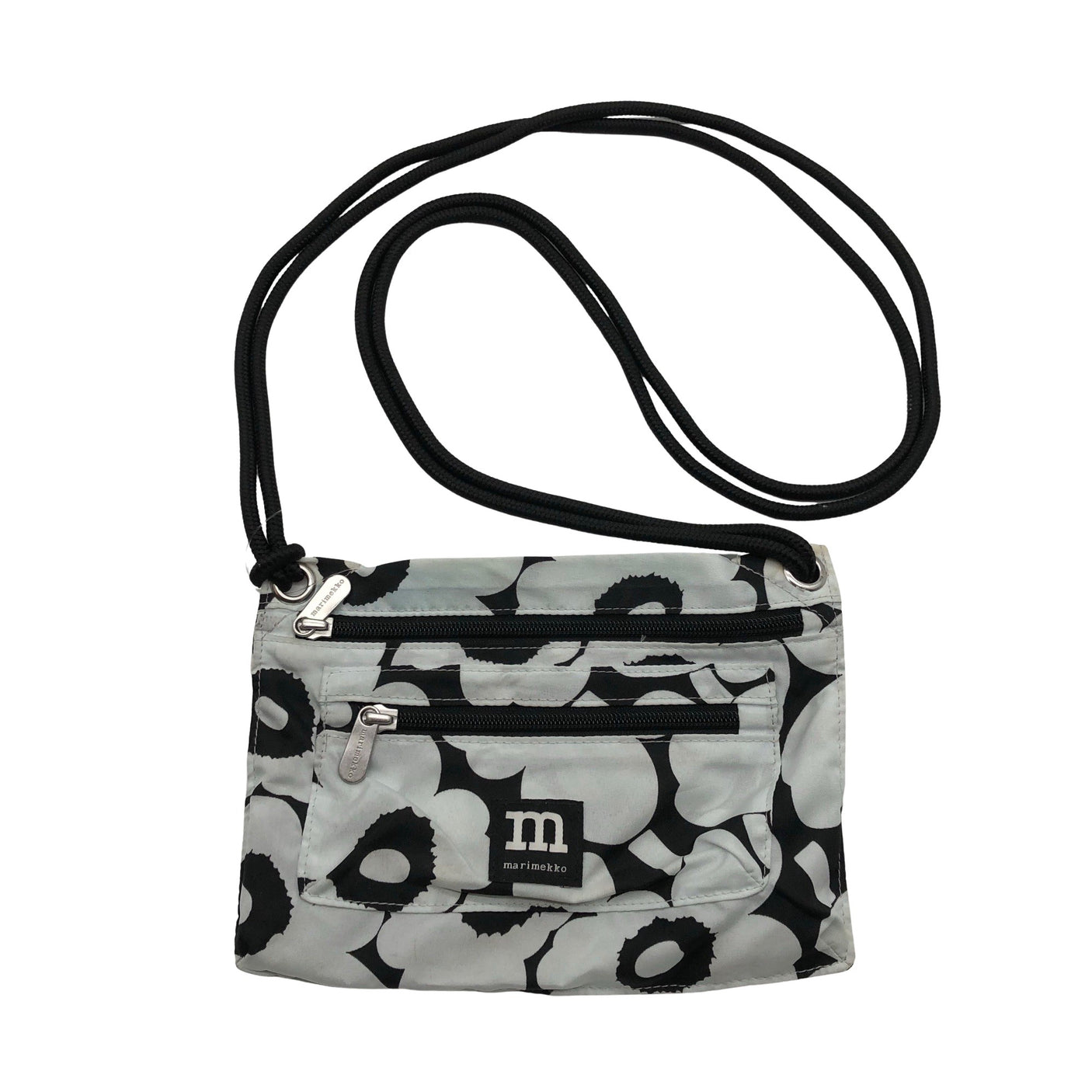 Unisex Marimekko - Õlakott, suurus Mini - Must (1)
