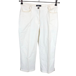Unisex Santarelli - Dressikangast poolpikad püksid, suurus 36 - Valge (1)