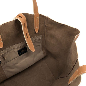 Unisex Furla - Käekott, suurus Maxi - Pruun (3)