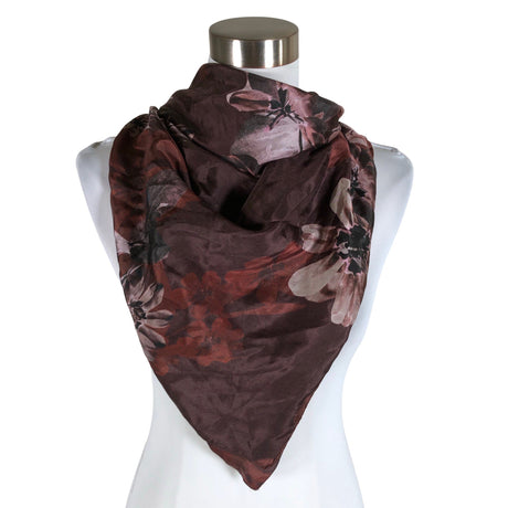 Unisex Lasessor - Õhuke sall, suurus Maxi - Veinipunane ()